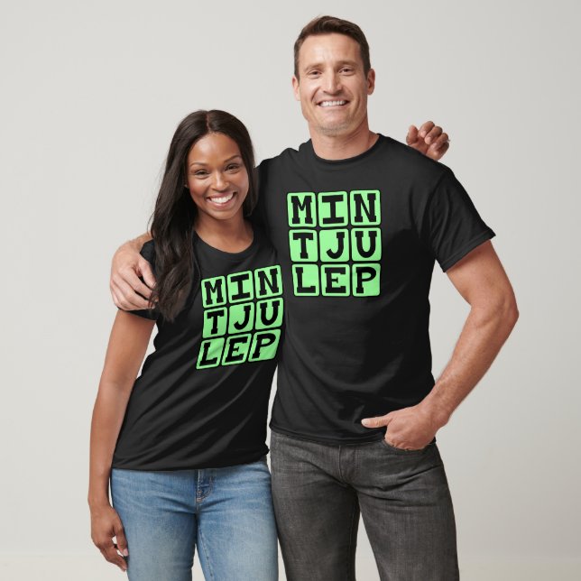 Camiseta Mint Julep, Bebida Minty (Unissex)