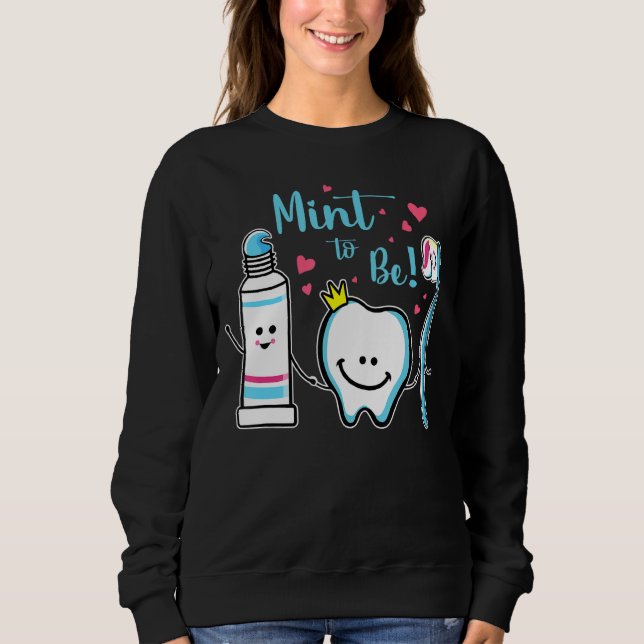 Camiseta Mint To Be Toothpaste Dentist Namorados D (Frente)
