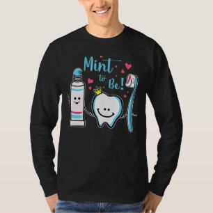 Camiseta Mint To Be Toothpaste Dentist Namorados D