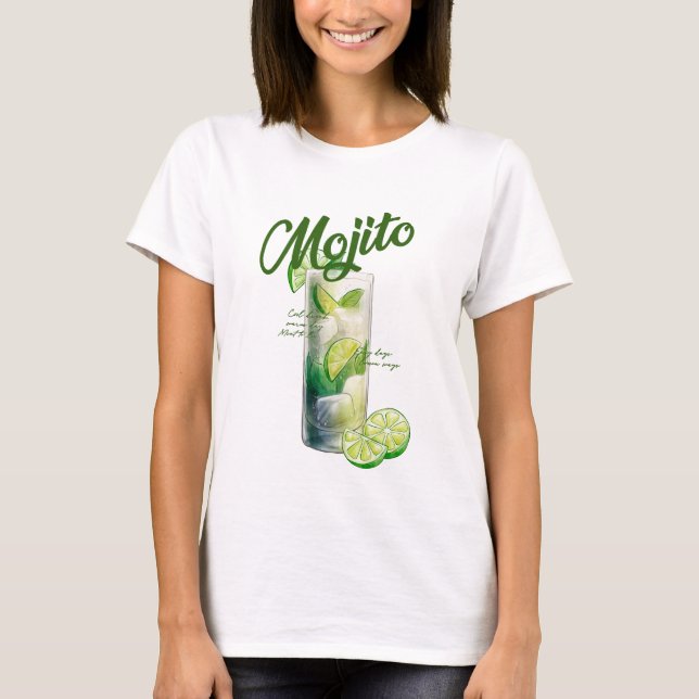 Camiseta Minty Lemon Vibes (Frente)