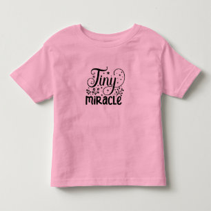 Camiseta Minúsculo milagre citado de roupa branca