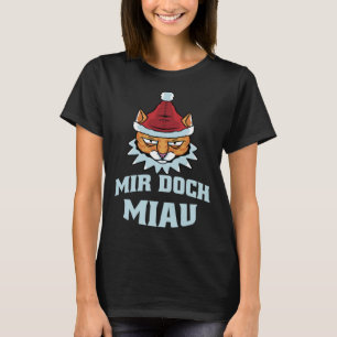 Camiseta Mir Doch Miau, não quero gatos