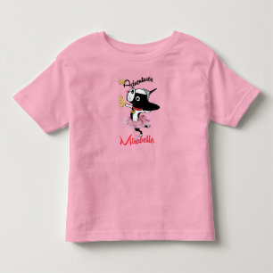 Camiseta Mirabelle, o boston terrier bailerina