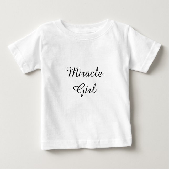 Camiseta Miracle Girl Romper (Frente)