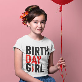 Camiseta Miraculosa Ladybug e Cat Noir Birthday Girl