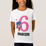 Camiseta Miraculoso Ladybug Chibi Birthday<br><div class="desc">Celebre seu dia especial com esta adorável camisa de aniversário Miraculous Ladybug! Apresentando Ladybug em um encantador estilo de arte de chibi, esta camisa é perfeita para fãs da dupla heroica. O design vibrante captura o espírito lúdico da Ladybug, fazer-o como um favorito instantâneo para qualquer celebração de aniversário. O...</div>