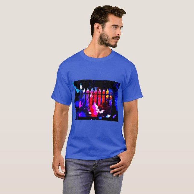 Camiseta Miraculoso Menorah (Frente Completa)