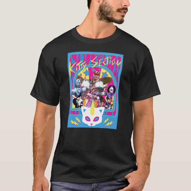 Camiseta Miraculous Ladybug Music Kitty Section Poster (Frente)