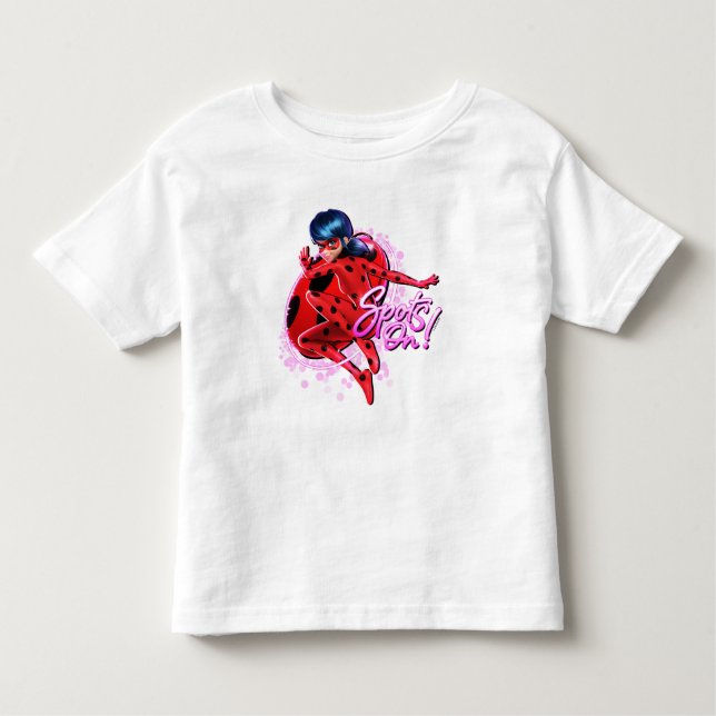 Camiseta Miraculous Ladybug | Pontos Em Gráfico (Frente)