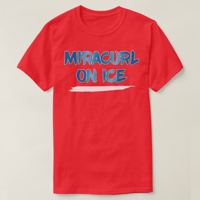 Camiseta Miracurl Na Curva De Gelo (Frente do Design)