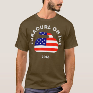 Camiseta Miracurl no gelo 2018 - Pedra Americana de Bandeir