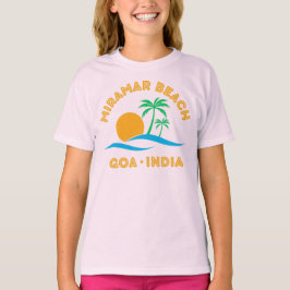 CAMISETA MIRAMAR BEACH-GOA INDIA