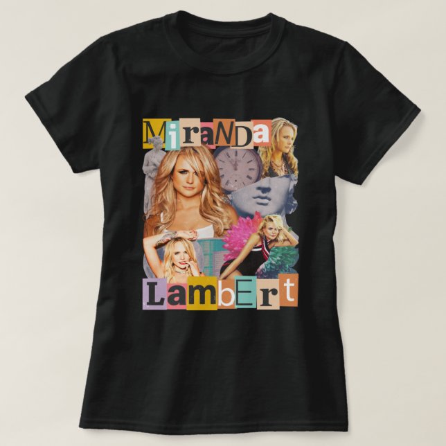 Camiseta Miranda Lambert Country Music (Frente do Design)
