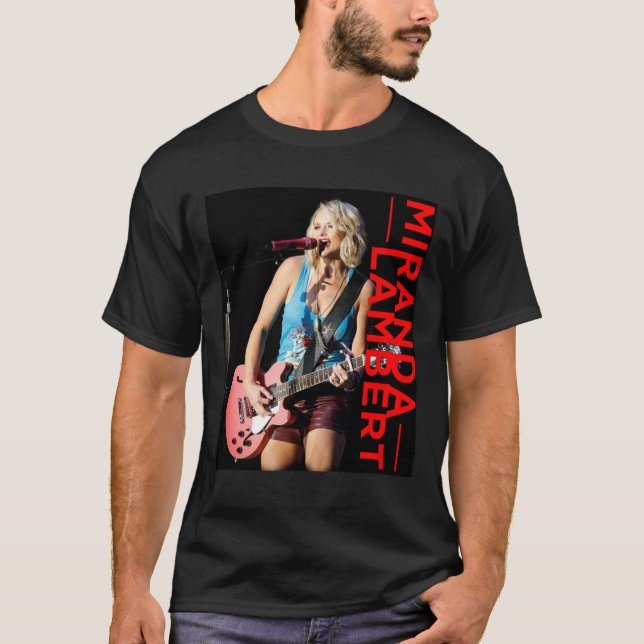 Camiseta Miranda Lambert Music Singer Women (Frente)