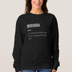 Camiseta Miranda, Noun, Uma Mulher Excepcional