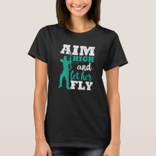 Camiseta Mire Alto E Deixe-A Voar Com Os Homens Arcos Caçan
