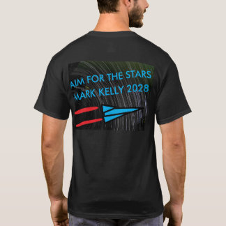 Camiseta Mire as Estrelas - Mark Kelly para Presidente 2028