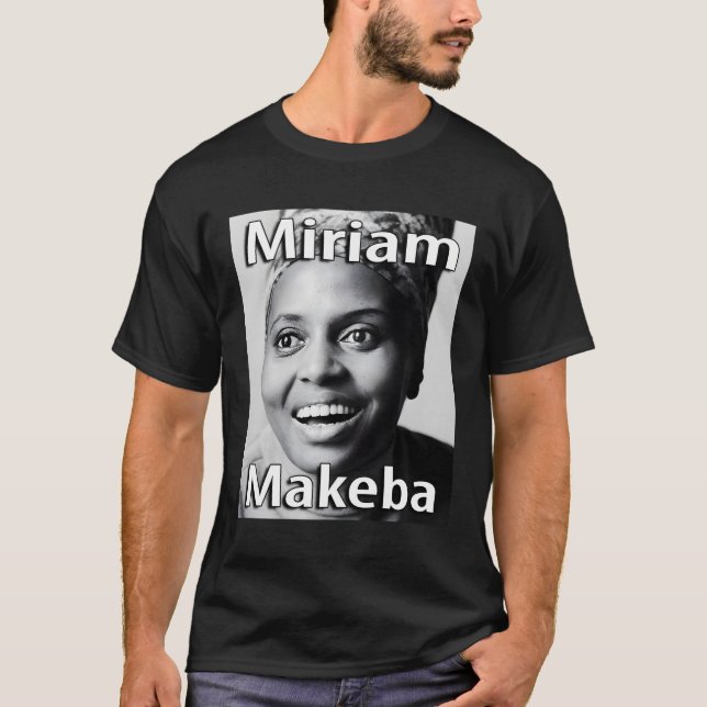Camiseta Miriam Makeba (Frente)