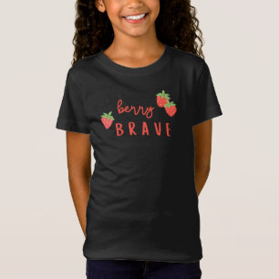 Camiseta mirtilo corajoso infância câncer doente crianças f
