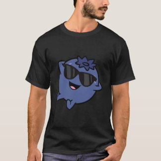 Camiseta Mirtilo Fruta Relaxante Preguiçoso Mirtilo