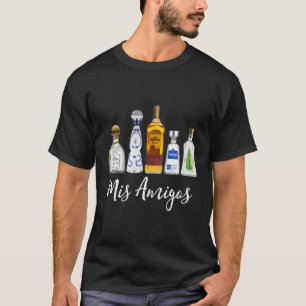Camiseta Mis Amigos Tequila