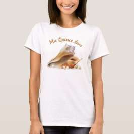 Camiseta Mis Quince Anos Seashells Graphic