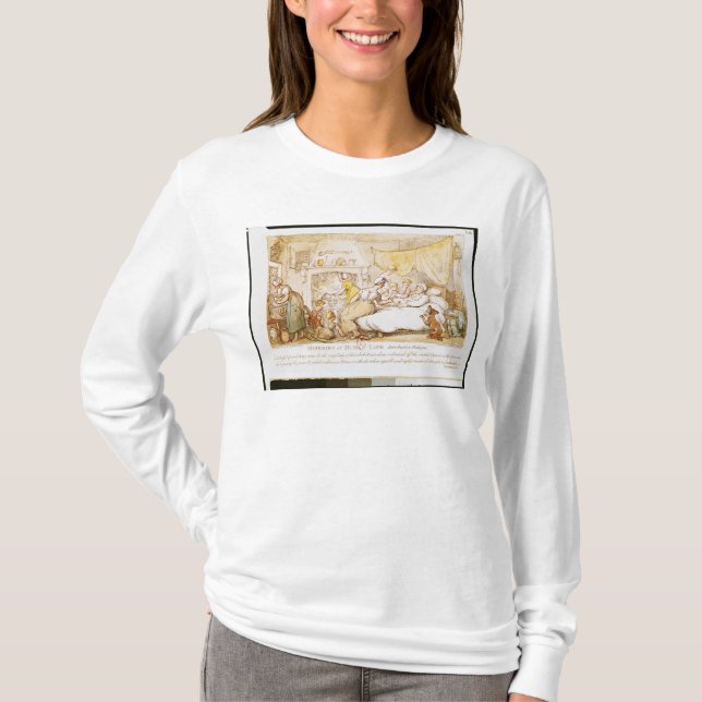 Camiseta Misérias da vida humana: Diálogo introdutório (Frente)