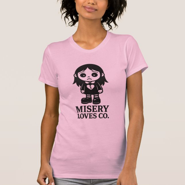 Camiseta Misery Grrl (Frente)