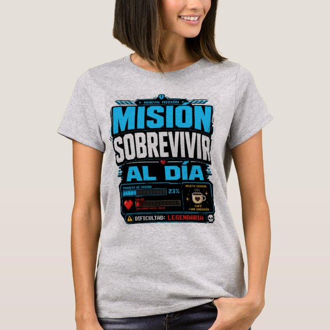 Camiseta Mision del Dia  (Frente)