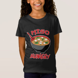 Camiseta Miso Hungry Funny Comida Kawaii