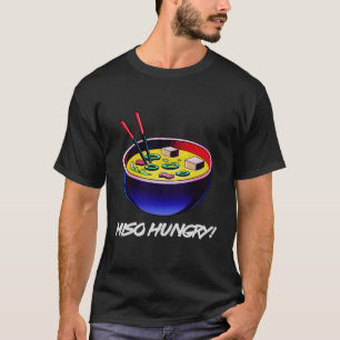 Camiseta Miso Hungry Kawaii Misoshiru Japonês Soup Dashi S