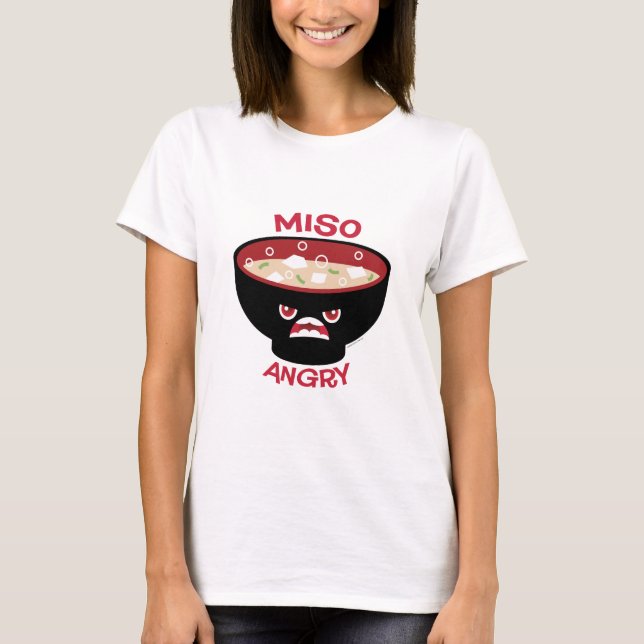 Camiseta Miso irritado (Frente)