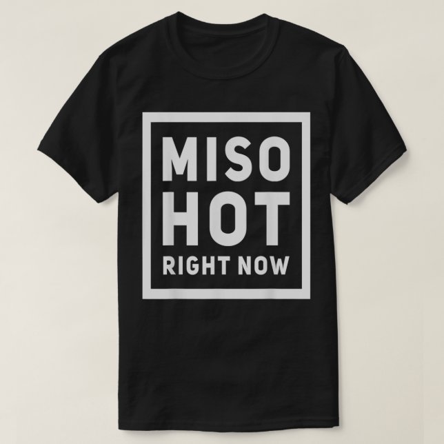 Camiseta Miso Quente Agora (Frente do Design)