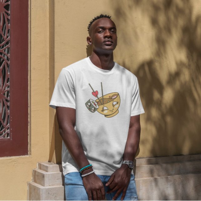 Camiseta Miso Sushi Love (Criador carregado)