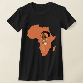 Camiseta Miss África | Garota Afro Orgulhosa |