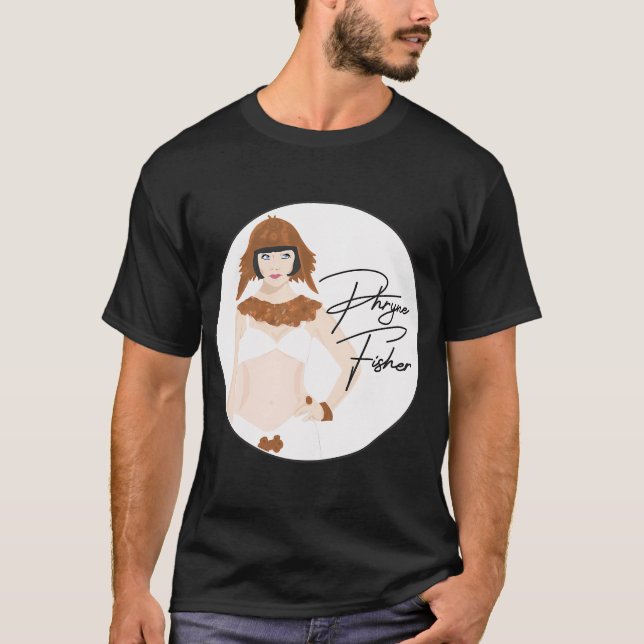Camiseta Miss Fisher como Cleópatra (Frente)