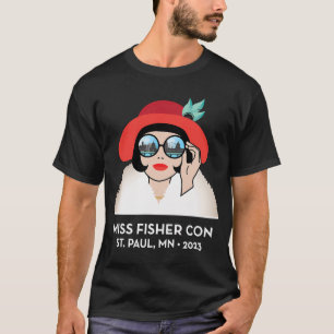 Camiseta Miss Fisher Con 2023 - reverso