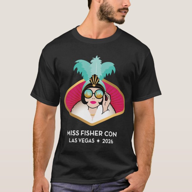 Camiseta Miss Fisher Con 2026 (Frente)