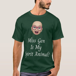 Camiseta Miss Gen é minha família de animais espirituais