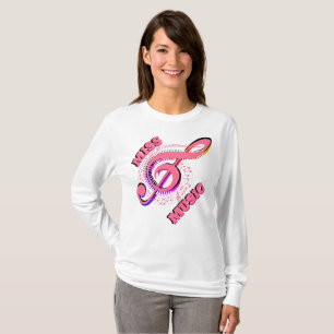 Camiseta Miss Music