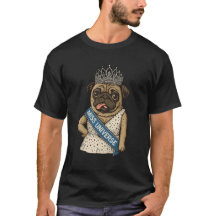 Miss Universo Pug: A Rainha Cósmica dos Caninos.