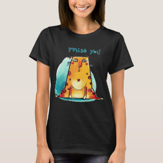 Camiseta Miss You Cat