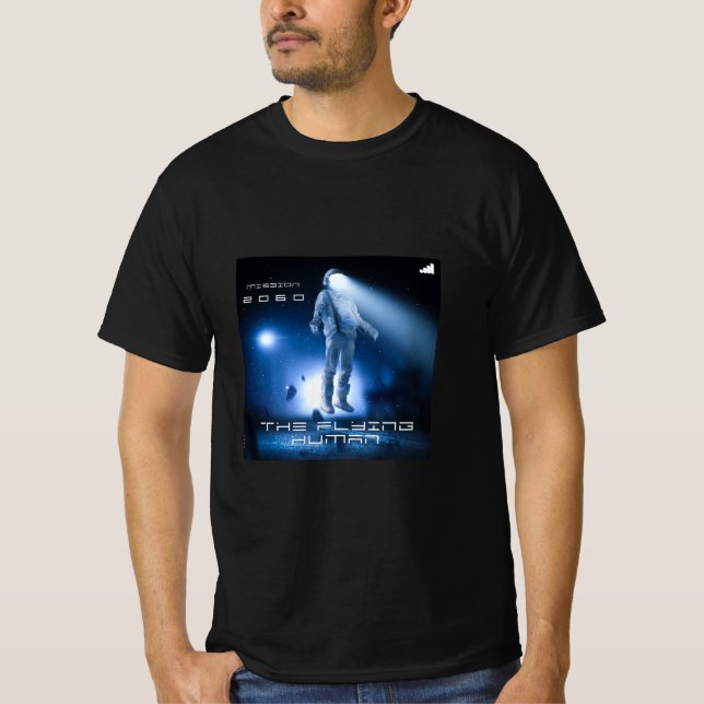 Camiseta Missão 2060 voadora de seres humanos- camiseta-bas (Frente)