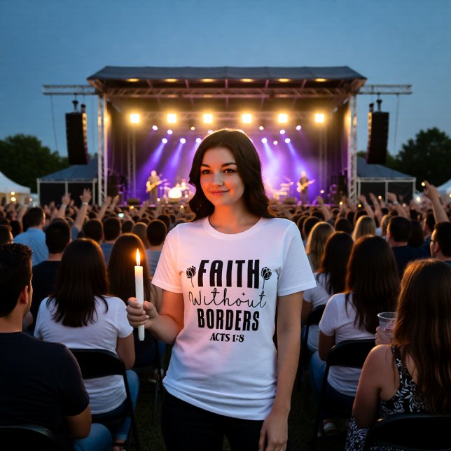Camiseta Missão Atos 1:8 Fé Sem Fronteiras (Criador carregado)