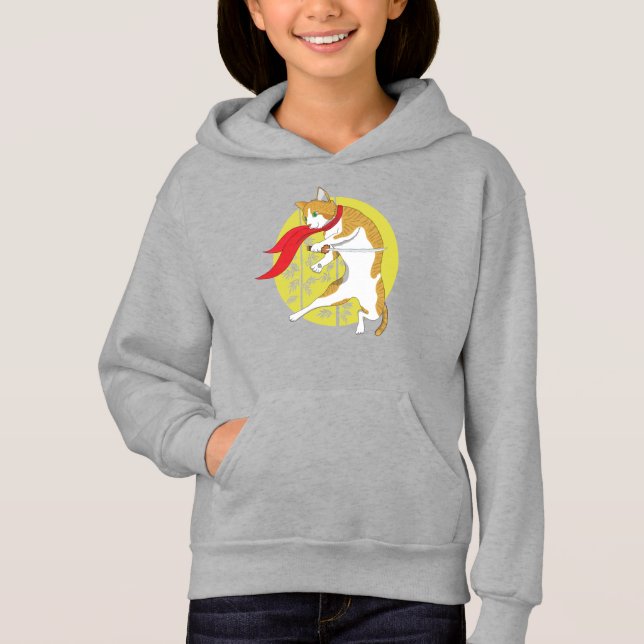 Camiseta Missão da Lua de cheio: Cat Ninja (Frente)
