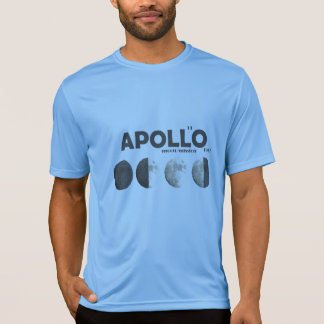 Camiseta Missão de Apollo - lua, 1969-2019