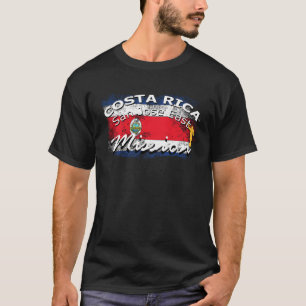 Camiseta Missão de Missão LDS da Costa Rica San Jose East M