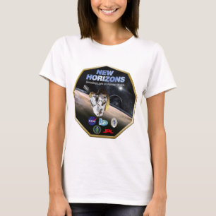 Camiseta Missão de New Horizons a Pluto!