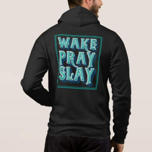 Camiseta Missão Diária Cristã Wake Slay Pray