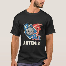Camiseta Missão Espacial Artemis II da NASA